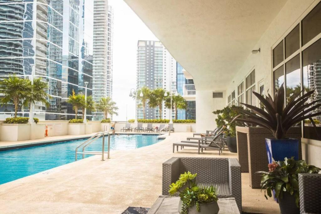 Lovely Condo With City & Ocean Views. Sleep Up To 6 People! ไมอามี ภายนอก รูปภาพ